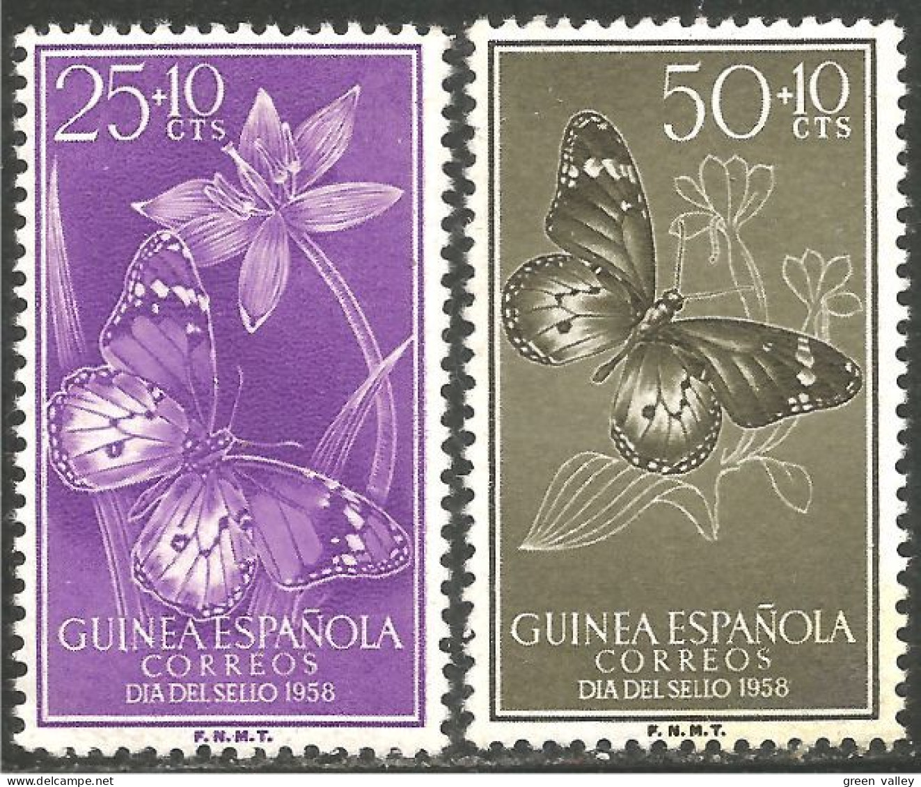 IN-56 Guinée Papillon Butterfly Farfalla Mariposa Schmetterling MNH ** Neuf SC - Butterflies