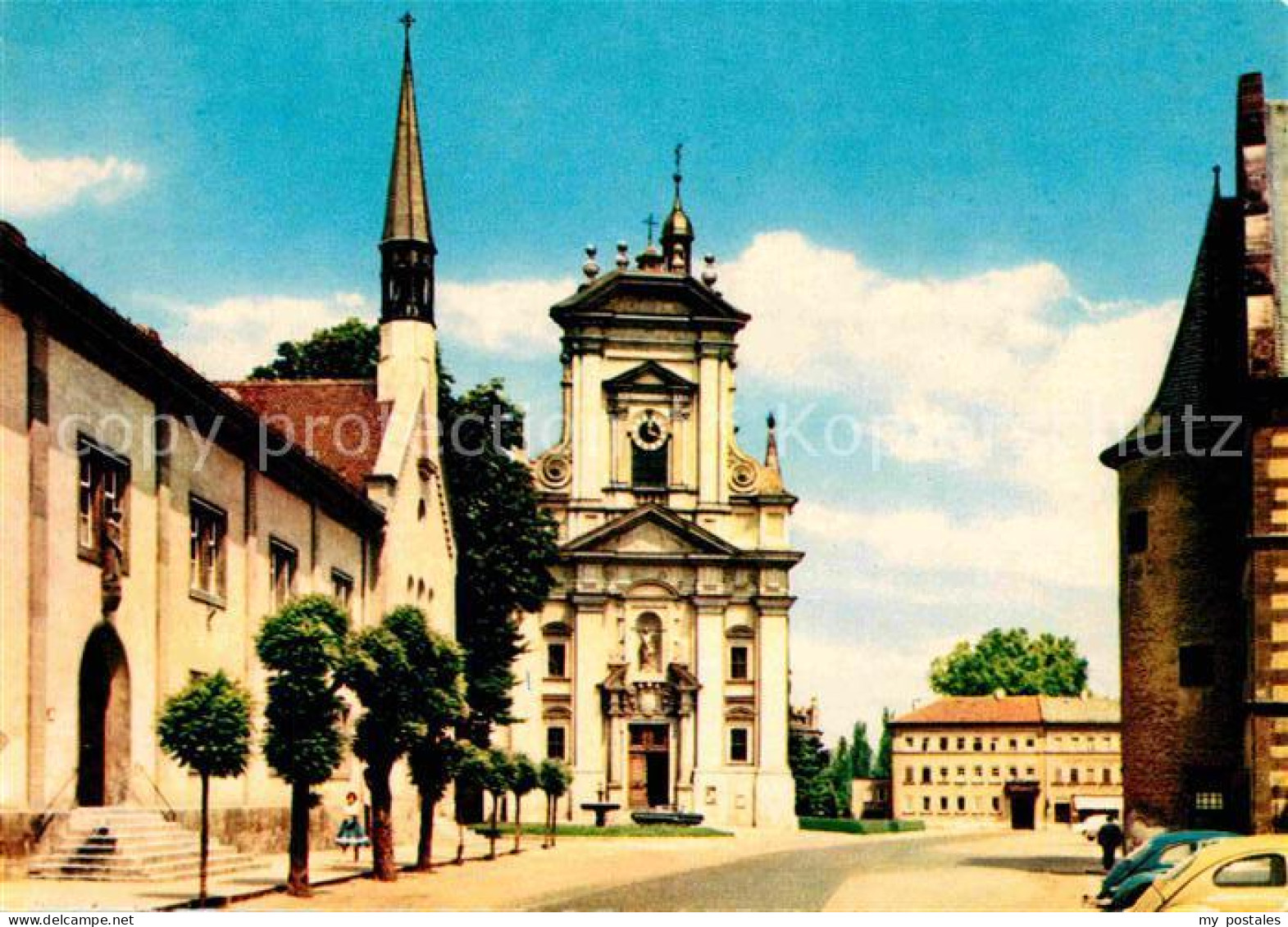 72834850 Kitzingen Main Kaiserstrasse Evangelische Kirche  Kitzingen - Kitzingen