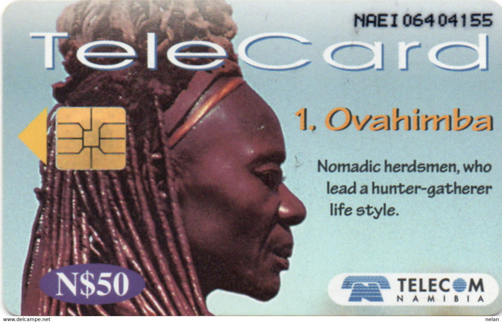 SCHEDA TELEFONICA - PHONE CARD - NAMIBIA - OVAHIMBA - Israël