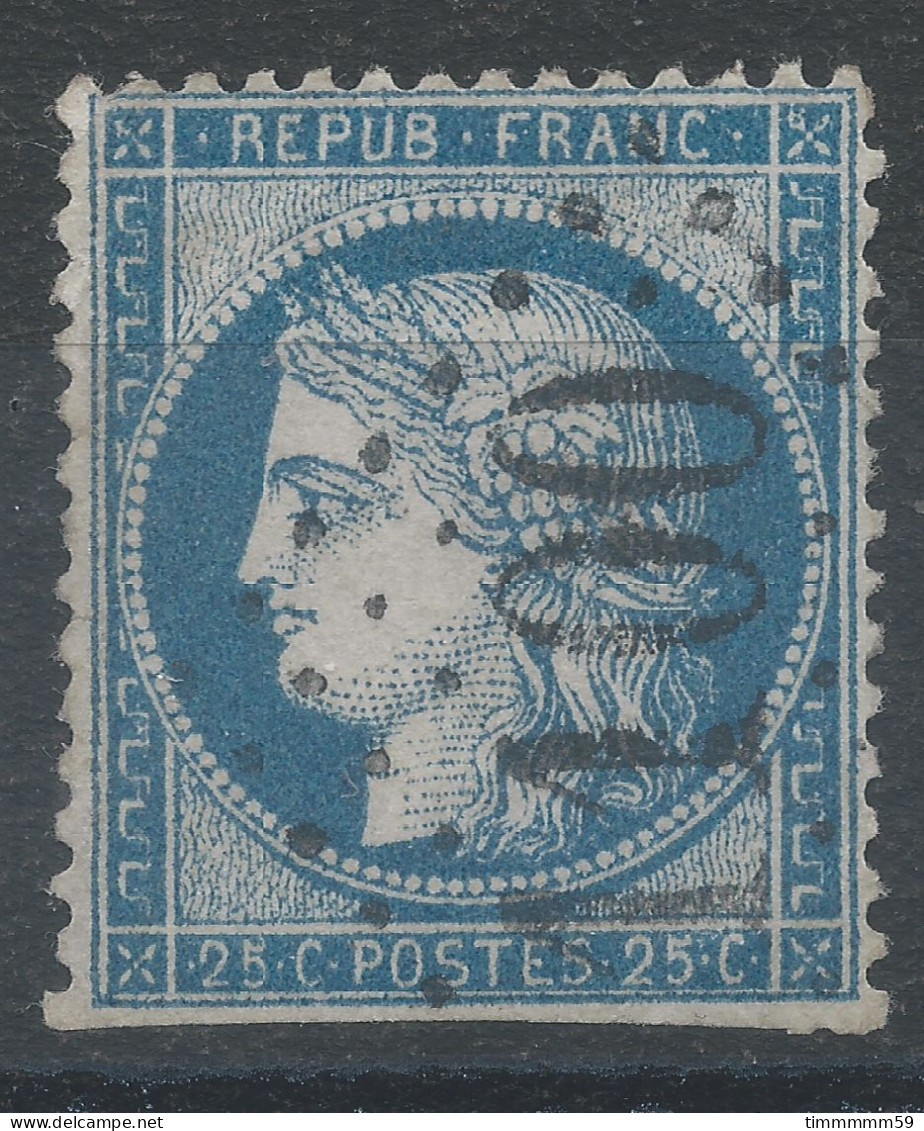 Lot N°83470   N°60, Oblitéré GC 1100 CONDAT-EN-FENIERS(14), Indice 6, Défaut De Dentelure Coté SUD - 1871-1875 Ceres