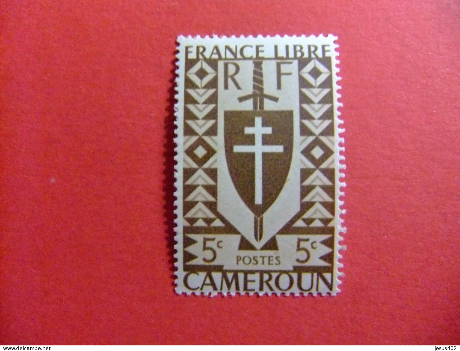 56 CAMEROUN CAMERÚN 1941 / FRANCIA LIBRE / YVERT 249 MNH - Ongebruikt