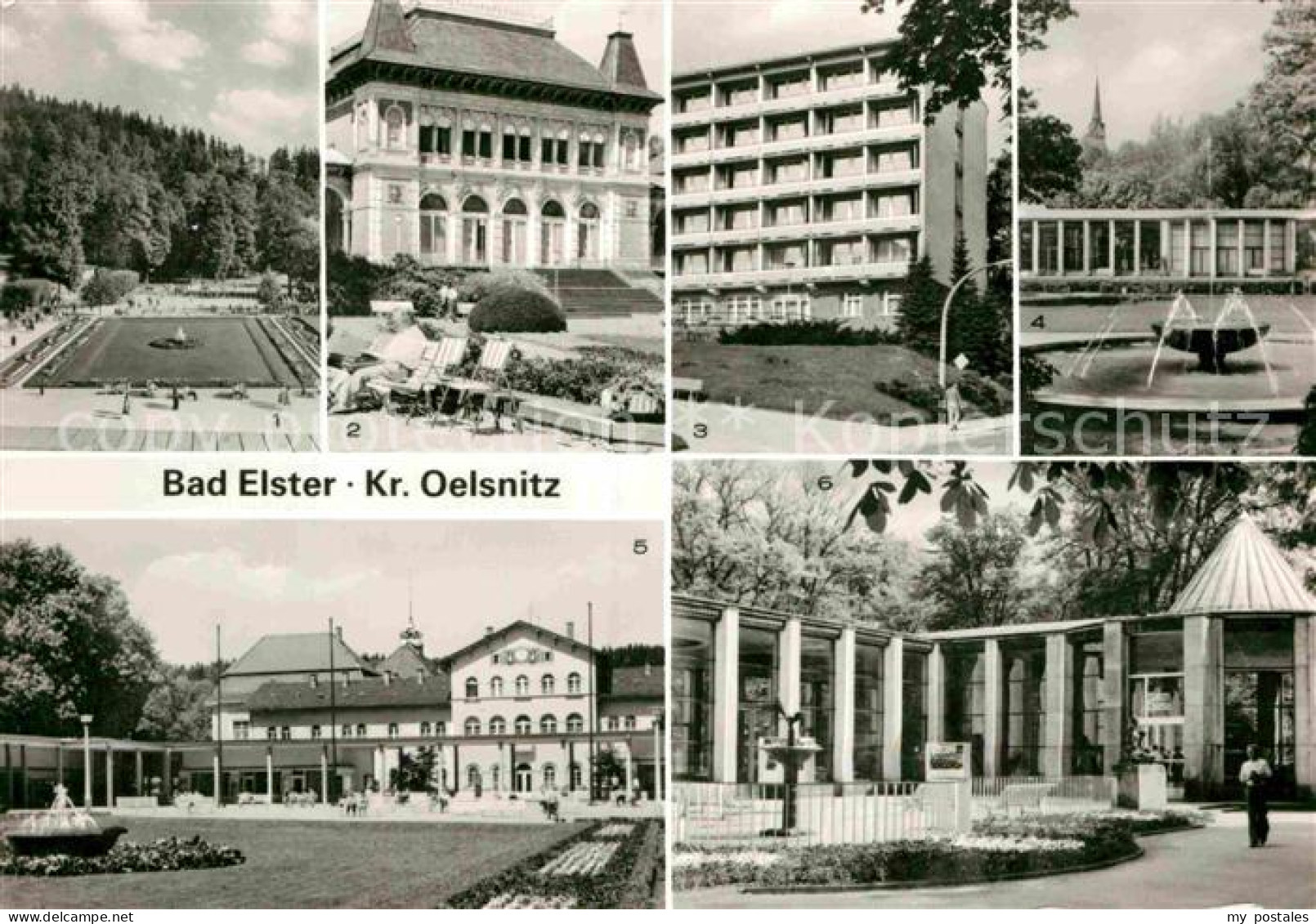 72831503 Bad Elster Kurhaus Badeplatz Sanatorium Clara Zetkin Wandelhalle Bad El - Bad Elster