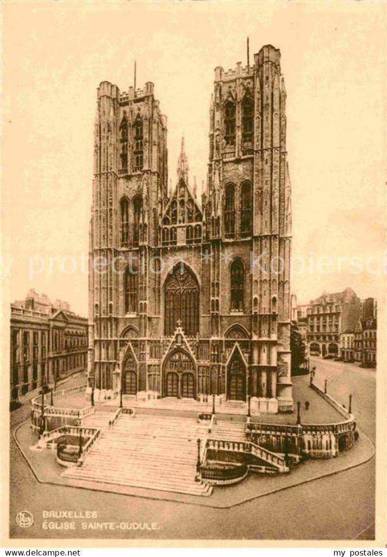 72829822 Bruxelles Bruessel Eglise Sainte Gudule  - Autres & Non Classés