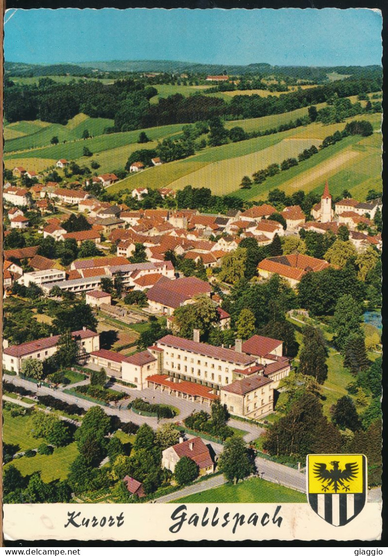 °°° 30988 - AUSTRIA - GALLSPACH - KURORT IM ALPENVORLAND - 1971 With Stamps °°° - Gallspach