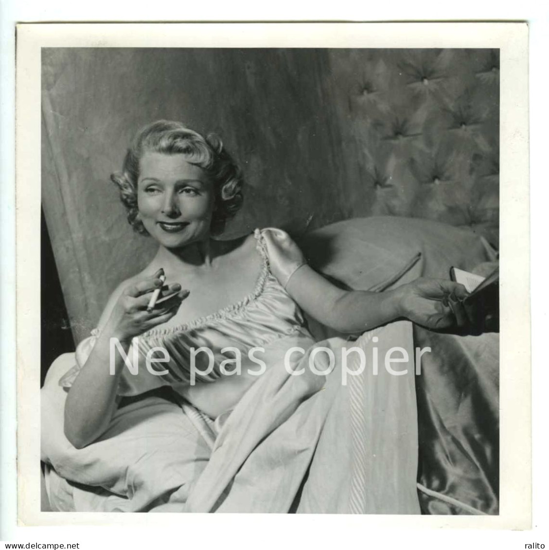 SIMONE RENANT Vers 1950 Théâtre Edouard VII 8e Femme De Barbe Bleu Alfred Savoir - Famous People