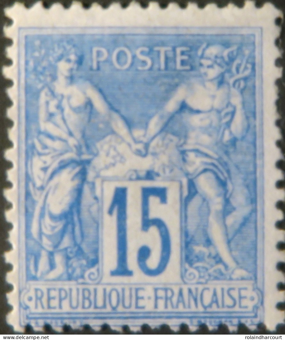 R1311/3162 - FRANCE - SAGE TYPE II N°90 NEUF(*) - 1876-1898 Sage (Type II)