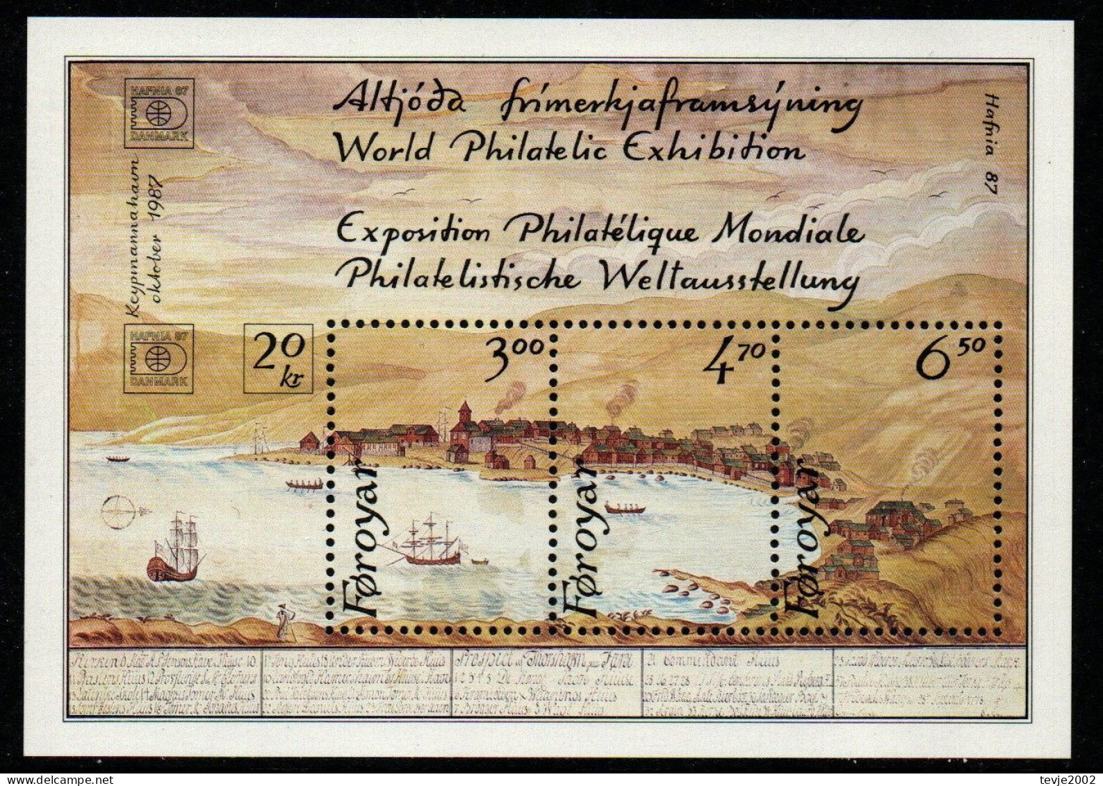 Färöer 1986 - Mi.Nr. Block 2 - Postfrisch MNH - Islas Faeroes