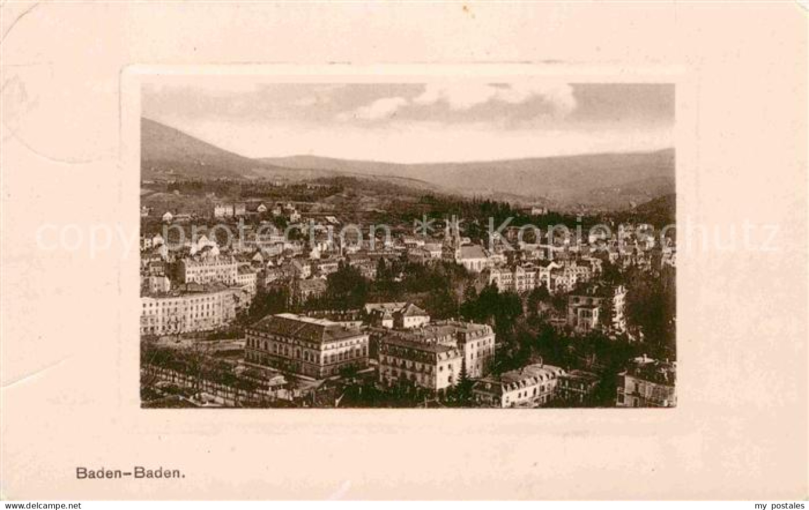 72824530 Baden-Baden Panorama Baden-Baden - Baden-Baden