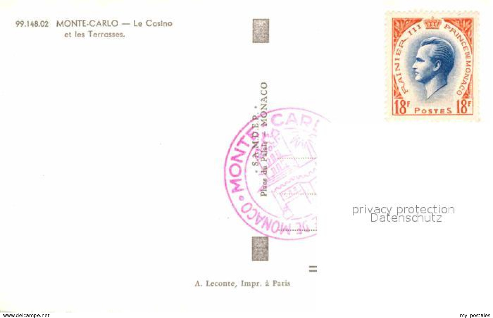 72824036 Monte-Carlo Casino Et Les Terrasses Palmiers  - Other & Unclassified