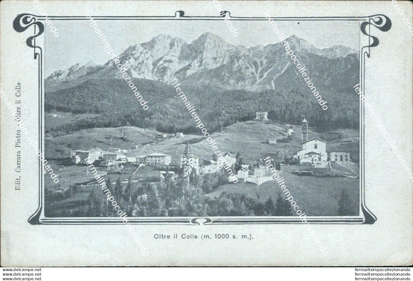 Bs312 Cartolina   Valle Brembana Oltre Il Colle Panorama  Bergamo  Lombardia - Bergamo