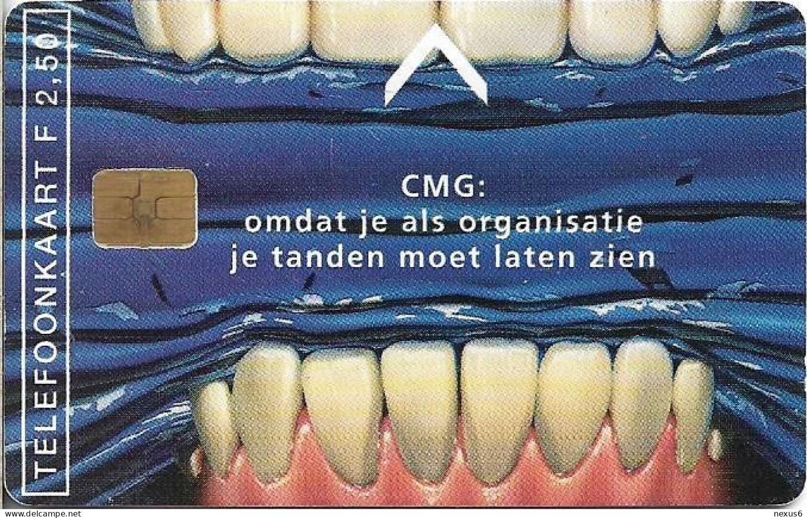 Netherlands - KPN - Chip - CRD025-01 - CMG Personeelssystemen BV, 11.1994, 2.50ƒ, 1.250ex, Used - Private