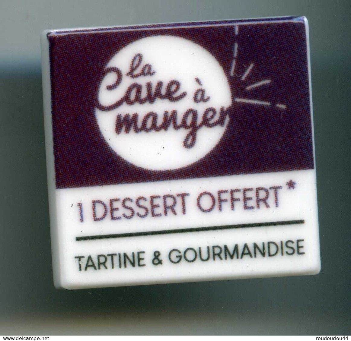 FEVES - FEVE PERSO TARTINE ET GOURMANDISE - LA CAVE A MANGER - 1 DESSERT OFFERT - Regions