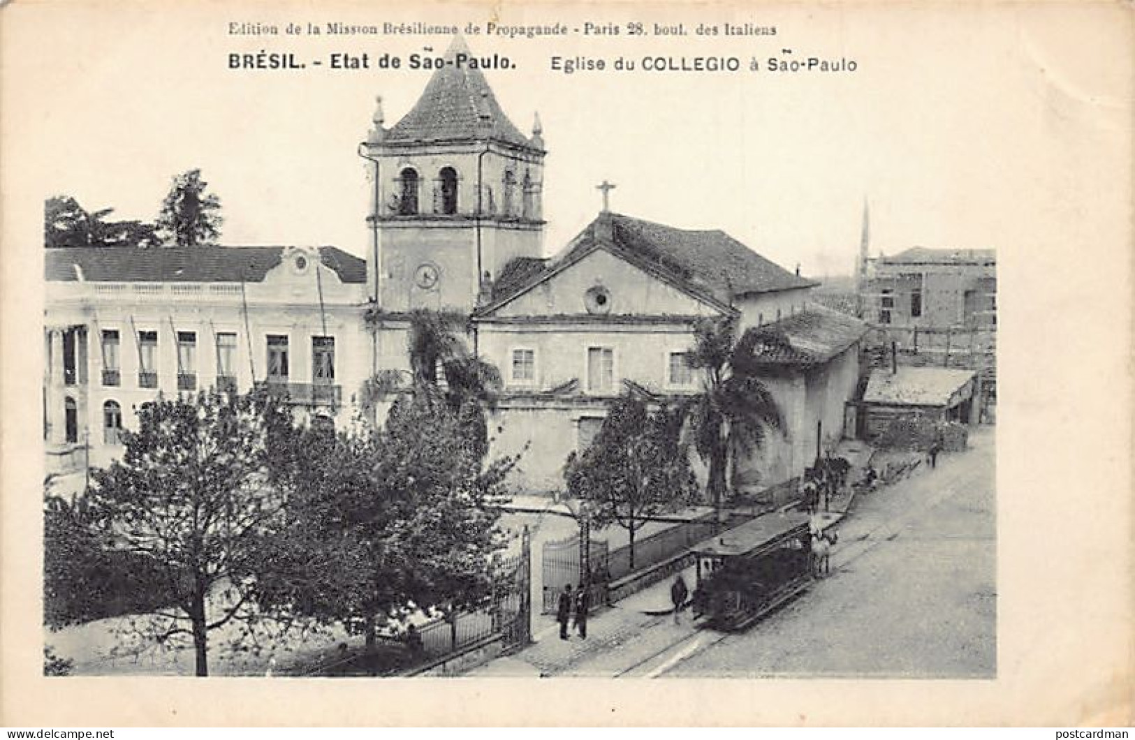 Brasil - SÃO PAULO - Igreja Do Colégio - Ed. Mission Brésilienne De Propagande  - São Paulo