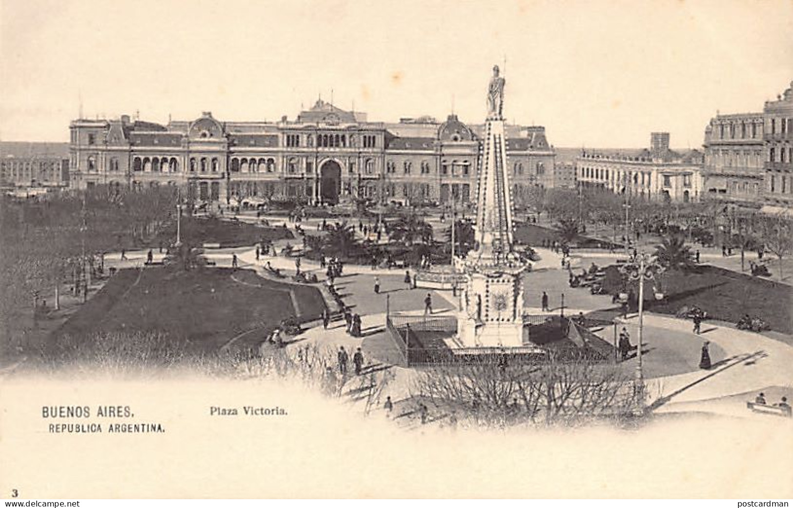 Argentina - BUENOS AIRES - Plaza Victoria - Ed. ? 3 - Argentine