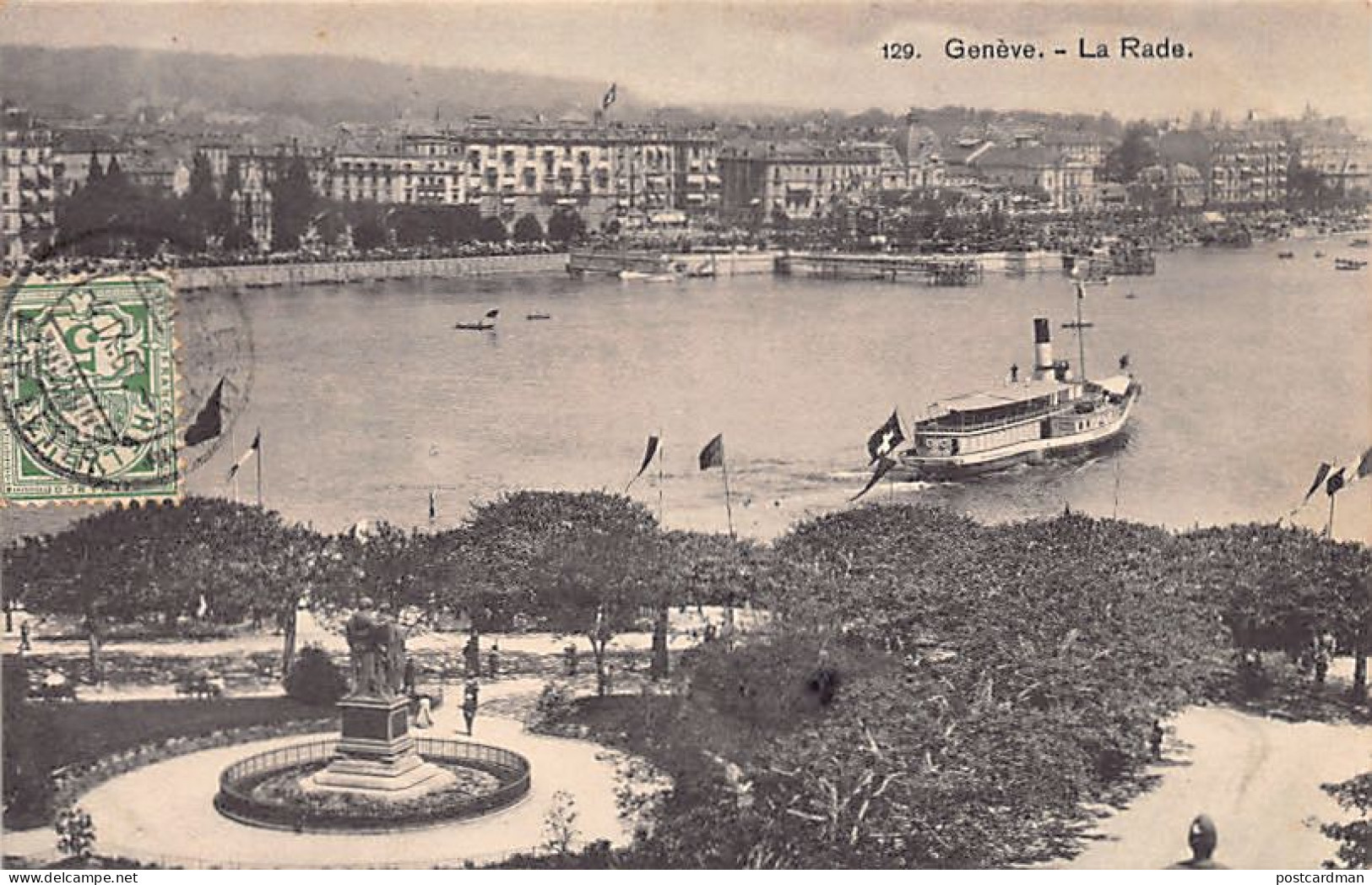 Genève - La Rade - H. Brügger, Edit. Genève - Genève