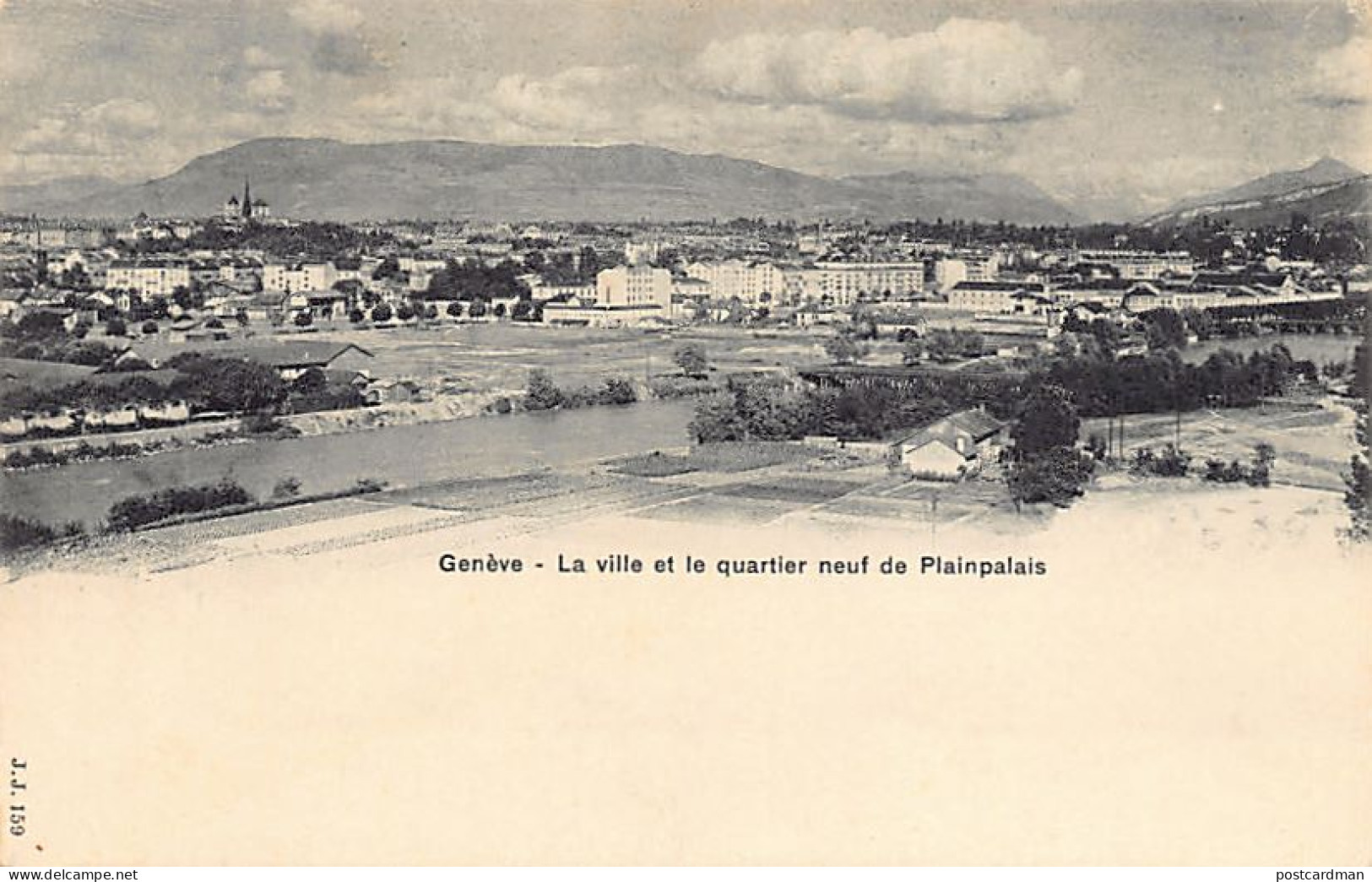 Génève - La Ville Et Le Quartier Neuf De Plainpalais - Genève