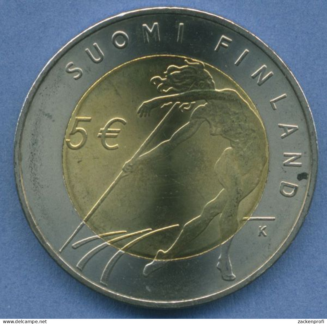 Finnland 5 Euro 2005 Leichtathletik WM, KM 118 Vz/st (m5191) - Finnland