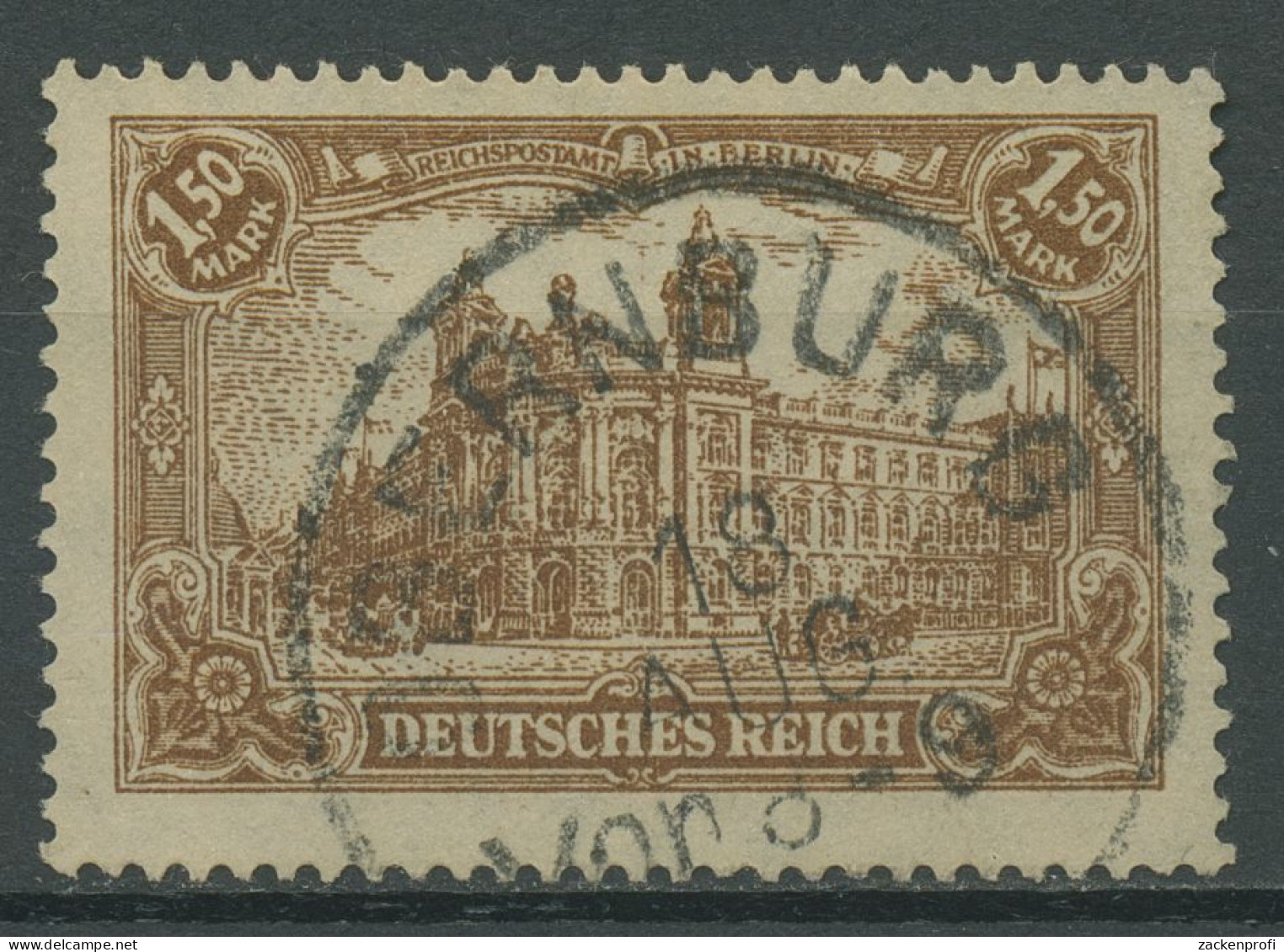 Deutsches Reich 1920 Reichspostamt Berlin 114 C Gestempelt Geprüft - Usati