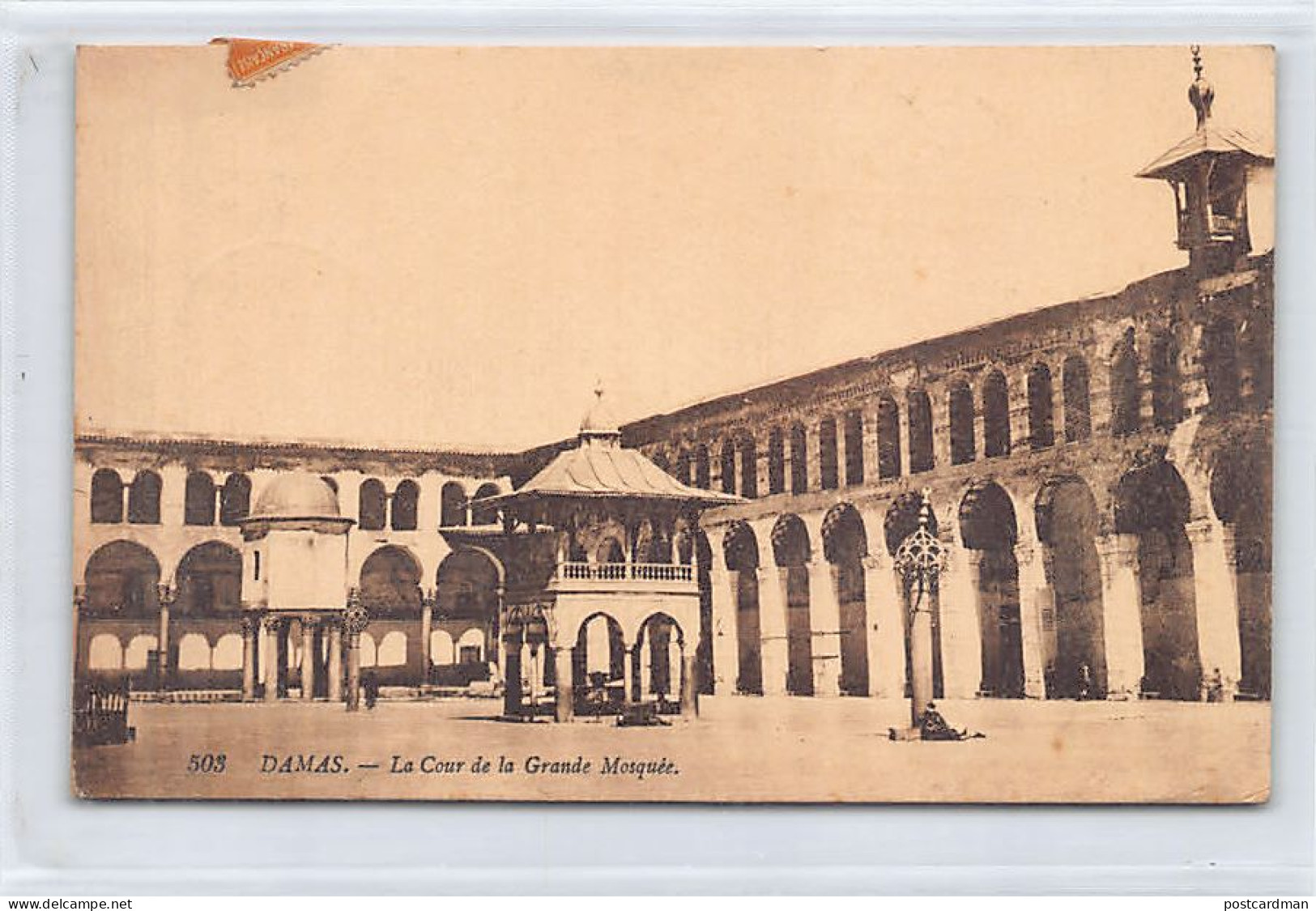 Syrie - DAMAS - La Cour De La Grande Mosquée - Ed. M. L. Amalberti 503 - Syrien