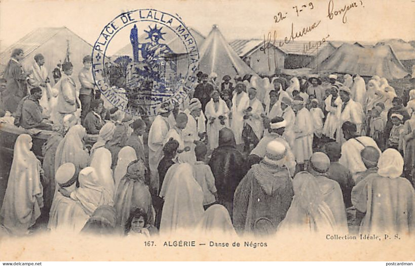 Algérie - Danse De Sub-sahariens - Ed. Collection Idéale P.S. 167 - Männer