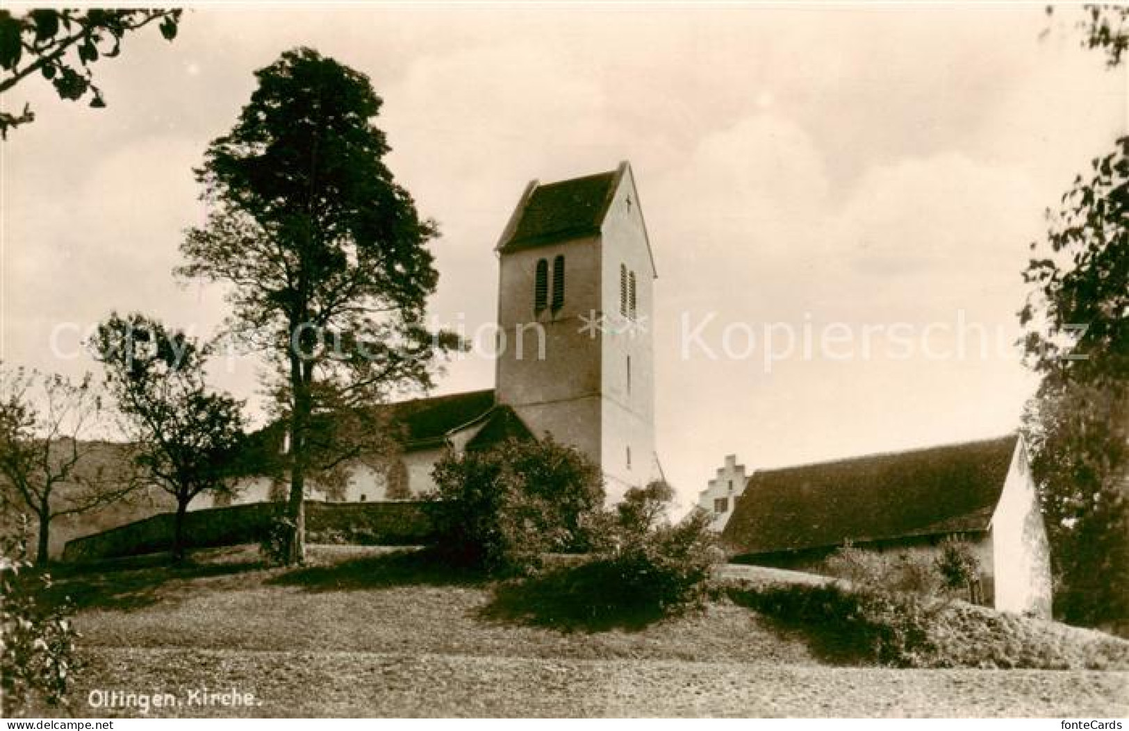 13820389 Oltingen BL Kirche  - Sonstige & Ohne Zuordnung