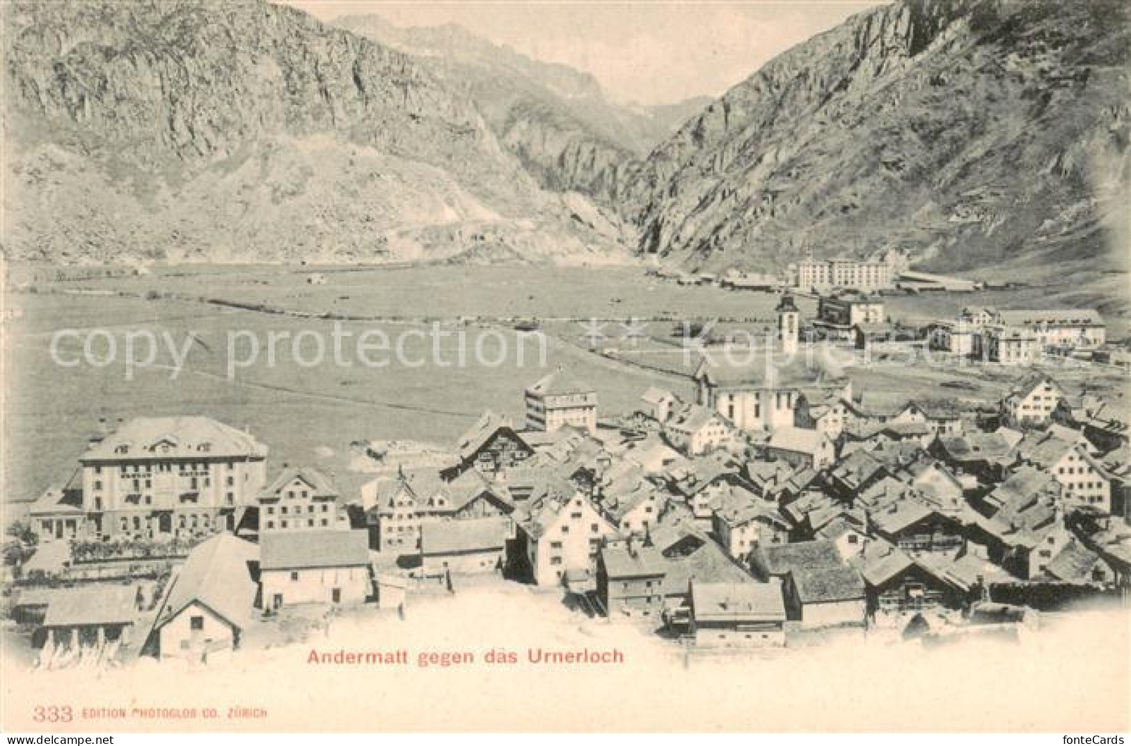 13792417 Andermatt UR Andermatt Geg. D. Urnerloch  - Altri & Non Classificati