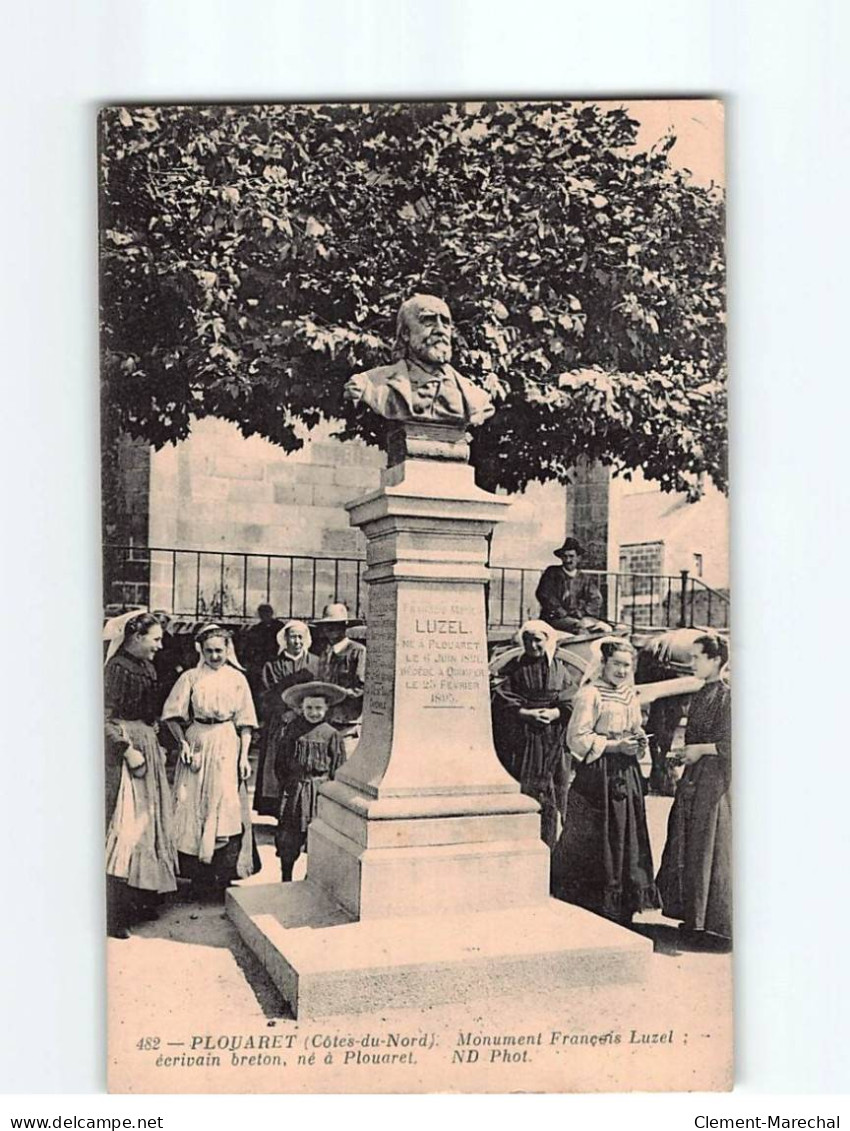 PLOUARET : Monument François Luzel - Très Bon état - Plouaret