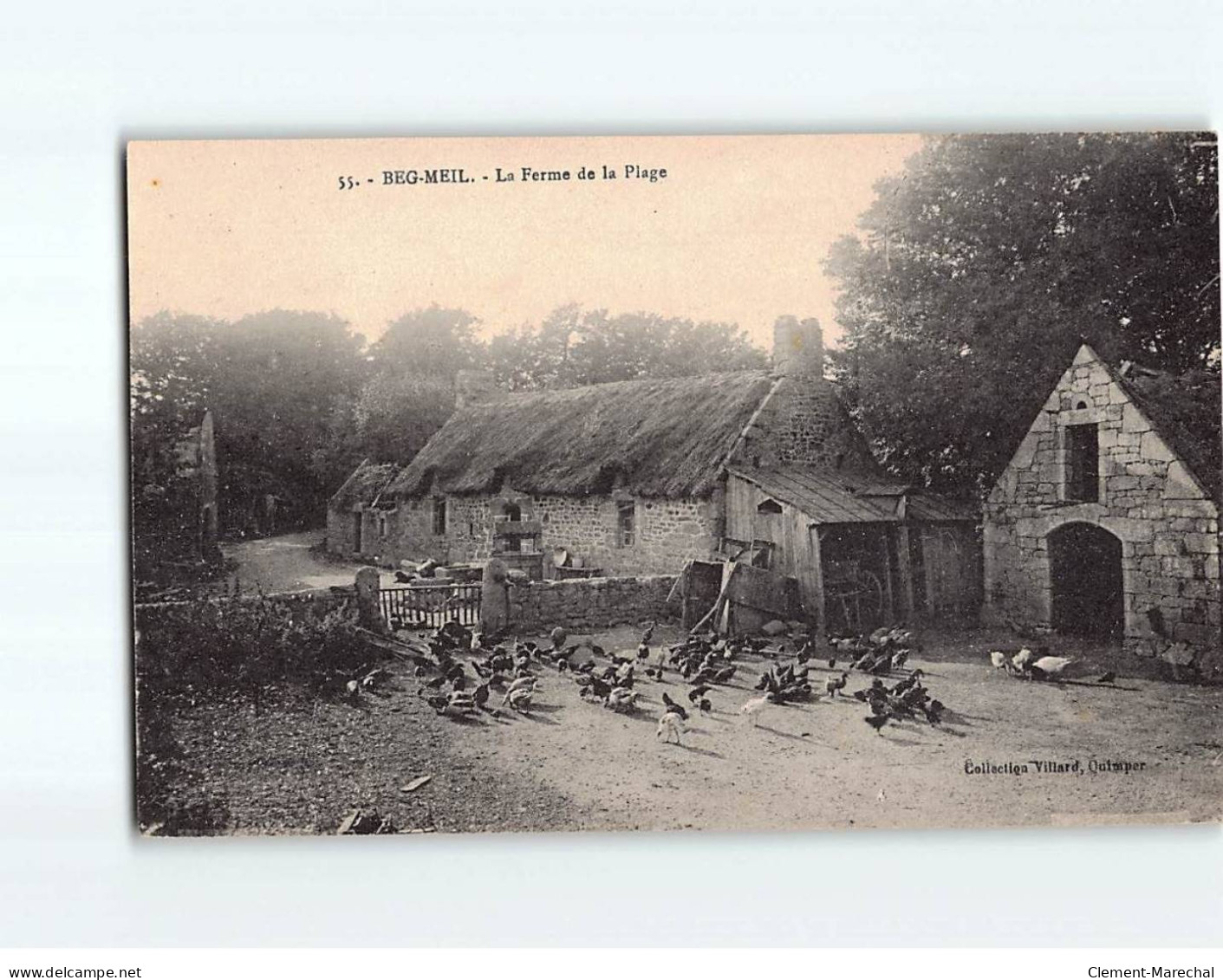 BEG MEIL : La Ferme De La Plage - Très Bon état - Beg Meil