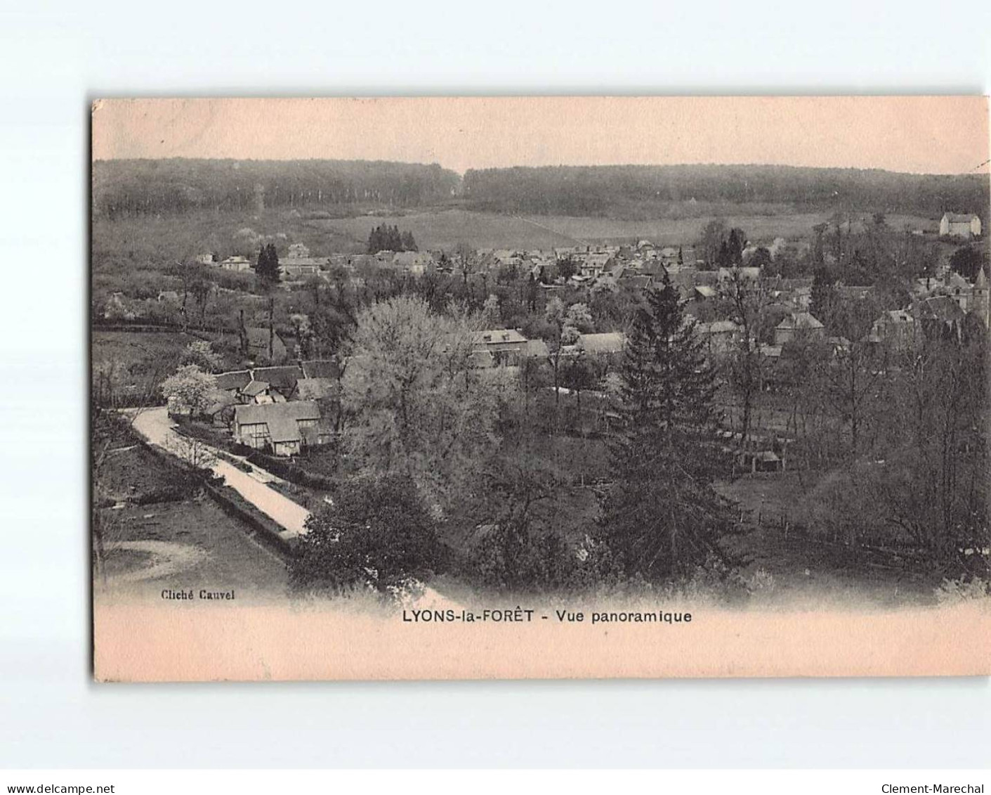 LYONS LA FORET : Vue Panoramique - état - Lyons-la-Forêt