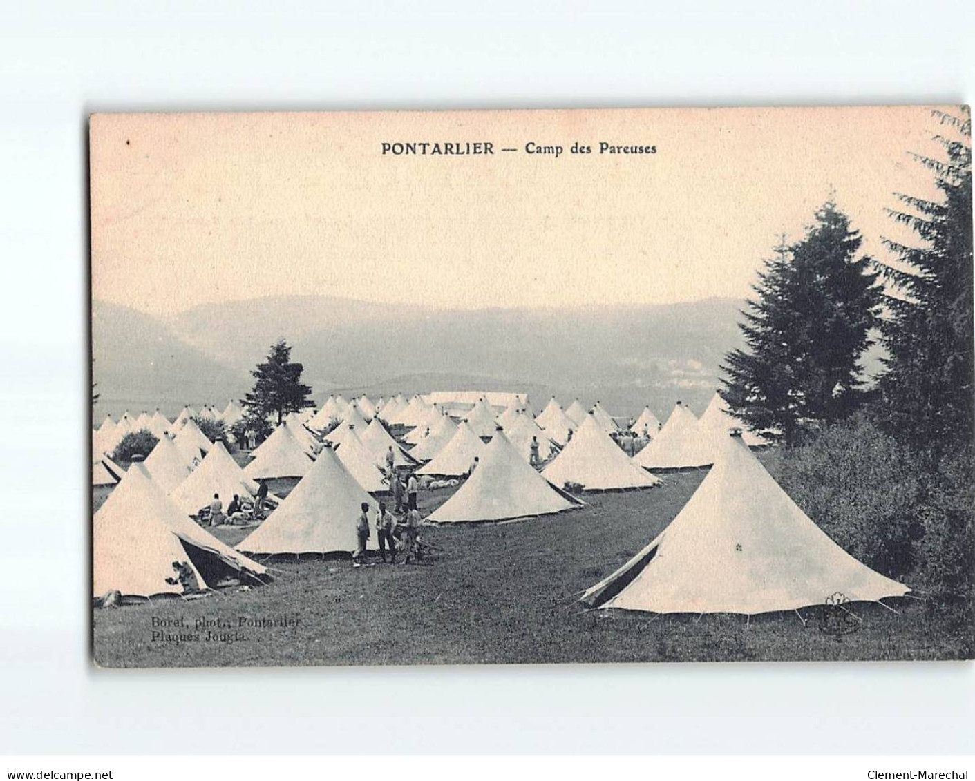 PONTARLIER : Camp Des Pareuses - Très Bon état - Pontarlier