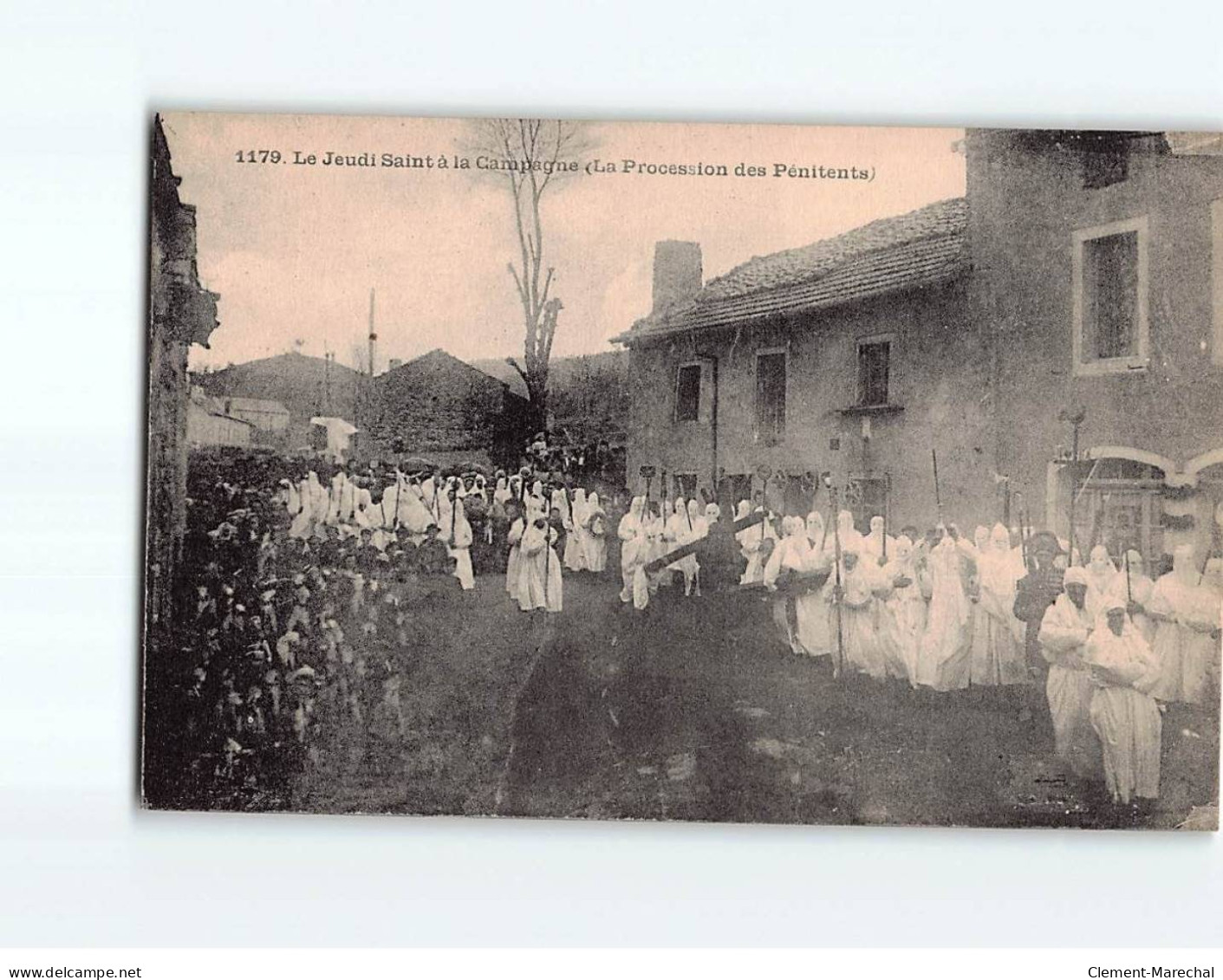 Le Jeudi Saint à La Campagne, La Procession Des Pénitents - Très Bon état - Autres & Non Classés