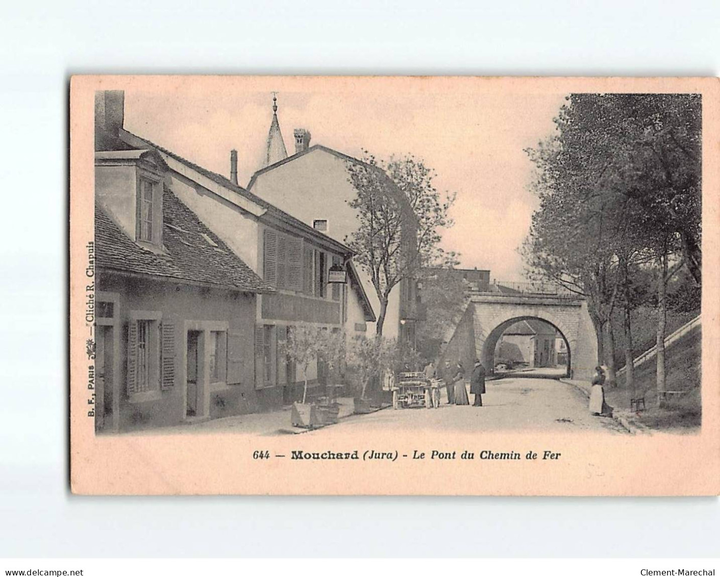 MOUCHARD : Le Pont Du Chemin De Fer - Très Bon état - Altri & Non Classificati