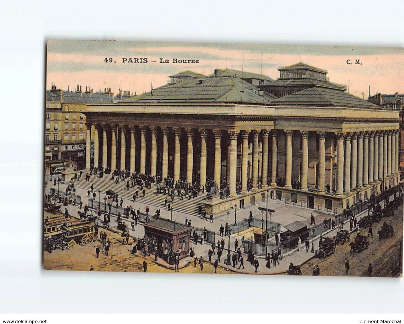 PARIS : La Bourse - Très Bon état - Autres Monuments, édifices