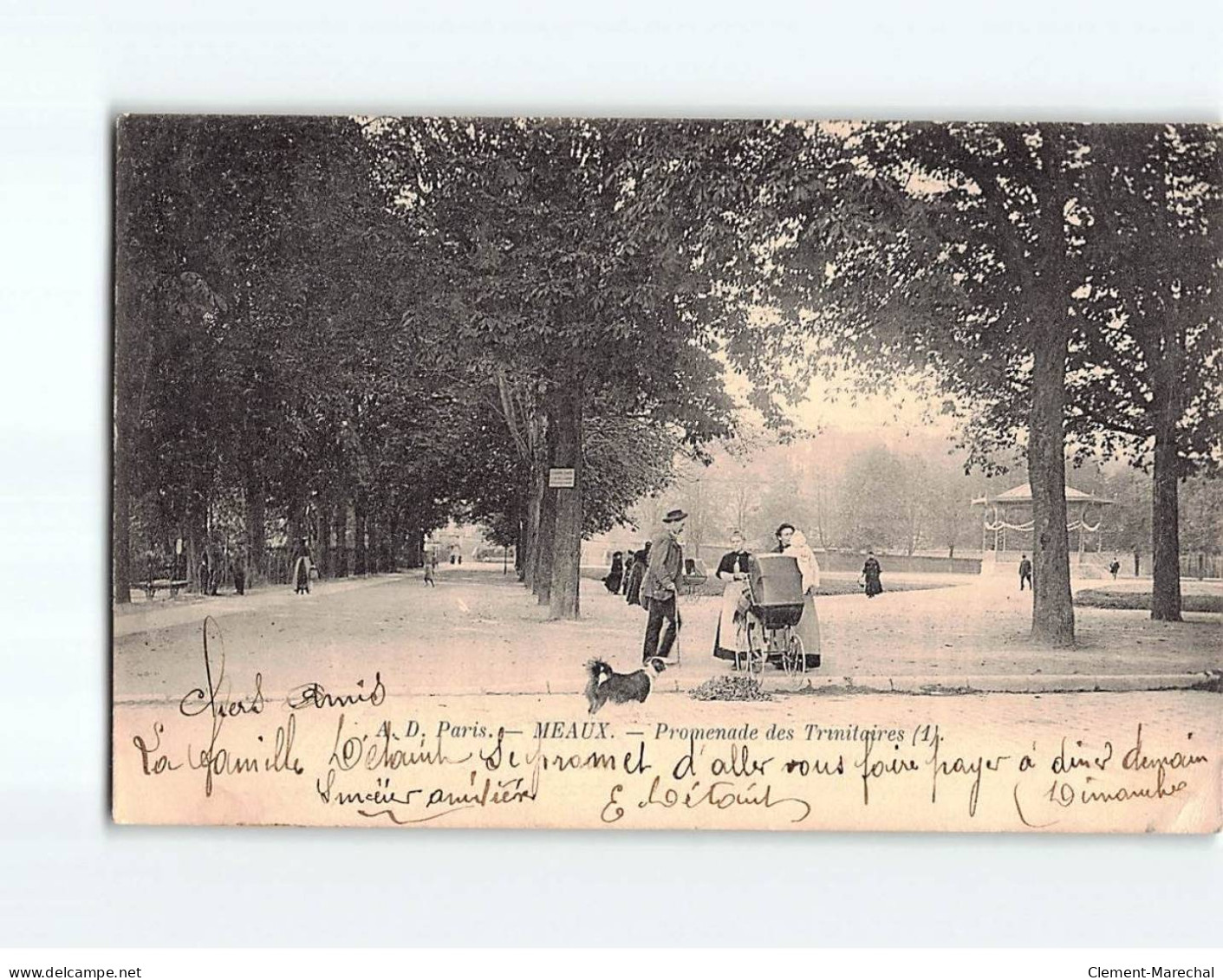 MEAUX : Promenade Des Trinitaires - état - Meaux