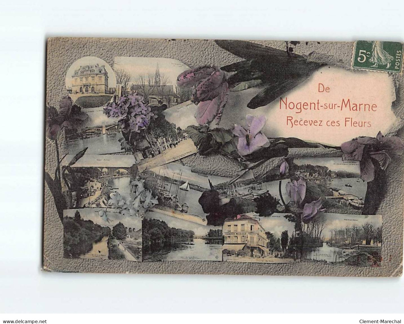 NOGENT SUR MARNE : Carte Souvenir - état - Nogent Sur Marne