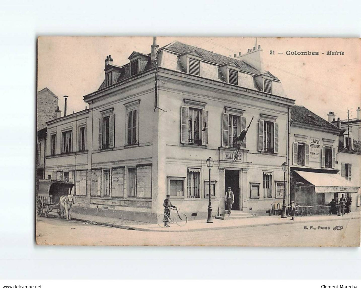 COLOMBES : Mairie - état - Colombes