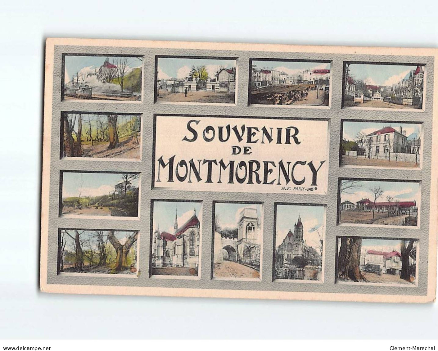 MONTMORENCY : Carte Souvenir - état - Montmorency