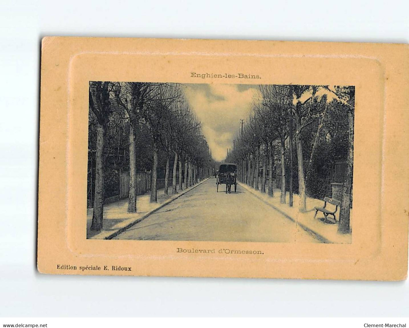 ENGHIEN LES BAINS : Boulevard D'Ormesson - état - Enghien Les Bains