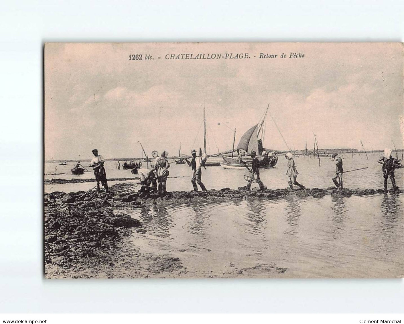 CHATELAILLON : Retour De Pêche - Très Bon état - Châtelaillon-Plage