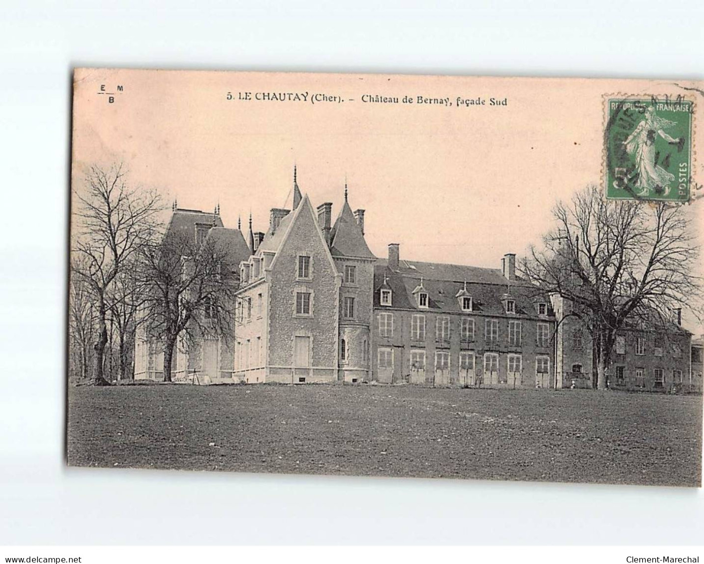 LE CHAUTAY : Château De Bernay - état - Altri & Non Classificati