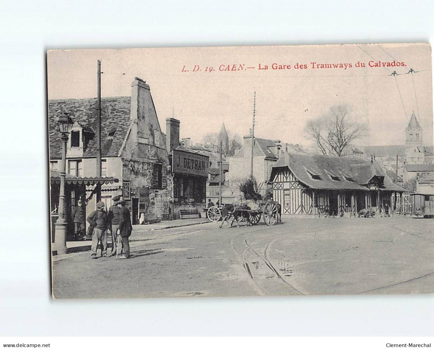 CAEN : La Gare Des Tramways Du Calvados - état - Caen