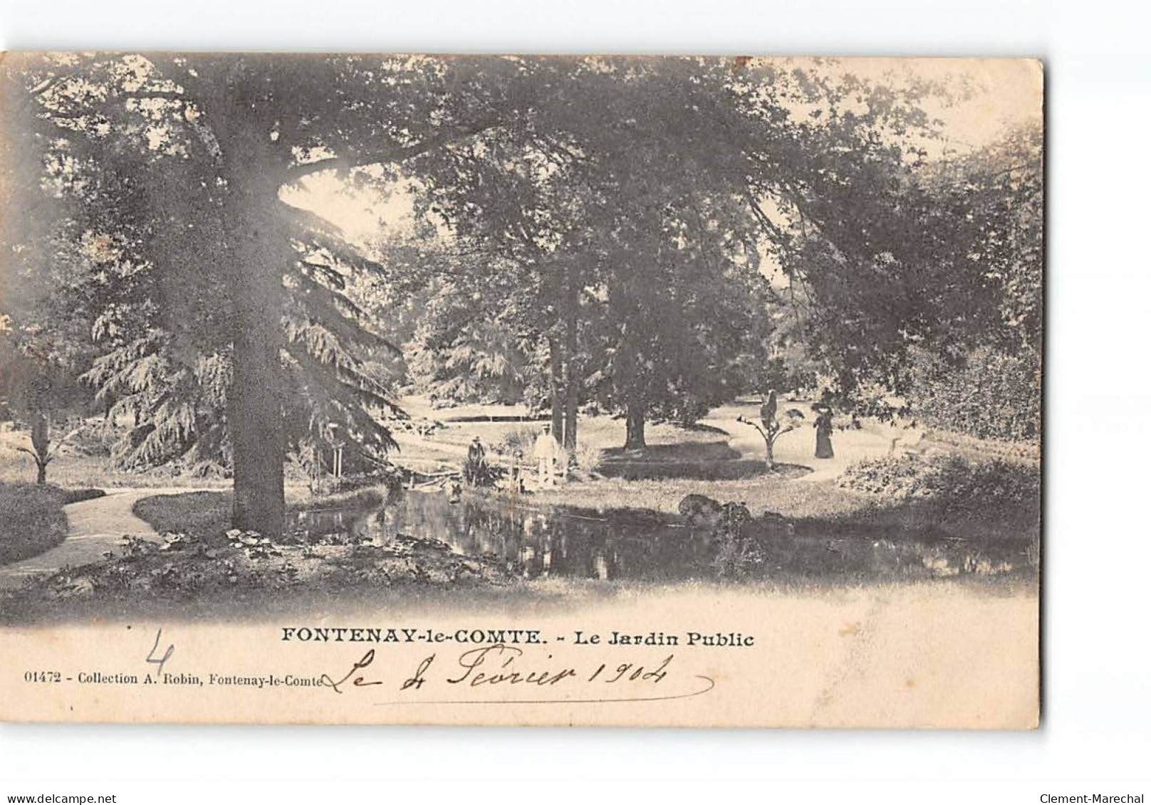 FONTENAY LE COMTE - Le Jardin Public - Très Bon état - Fontenay Le Comte