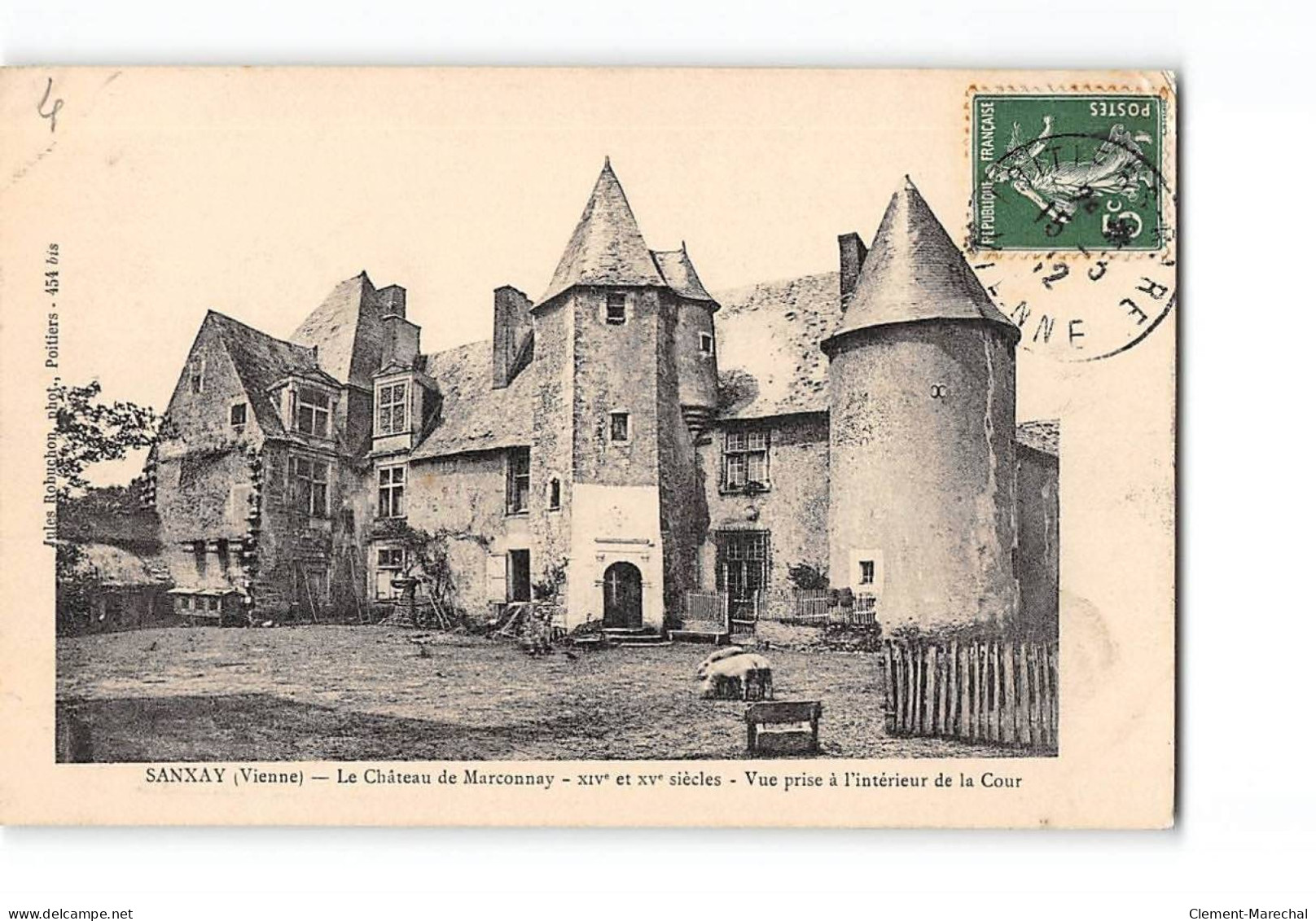 SANXAY - Le Château De Marconnay - Très Bon état - Autres & Non Classés