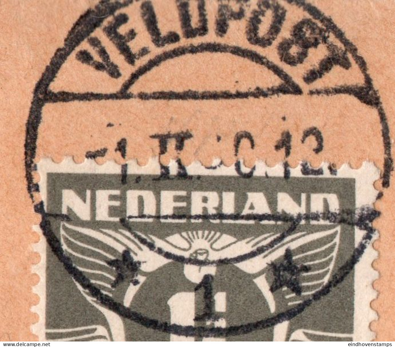 Netherlands 1940 Envelope With A Collection Of Fieldpost-cancels: Hoofdexpeditie, Fieldpost A B Nd 1 - 12, Printed Matte - Servicios