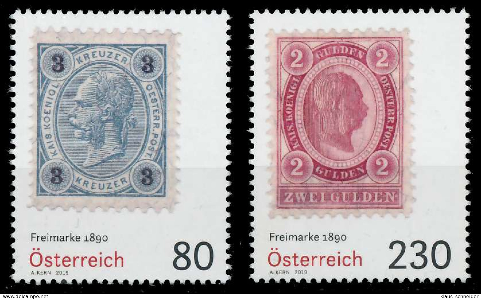 ÖSTERREICH 2019 Nr 3483-3484 Postfrisch X1E918E - Autres & Non Classés