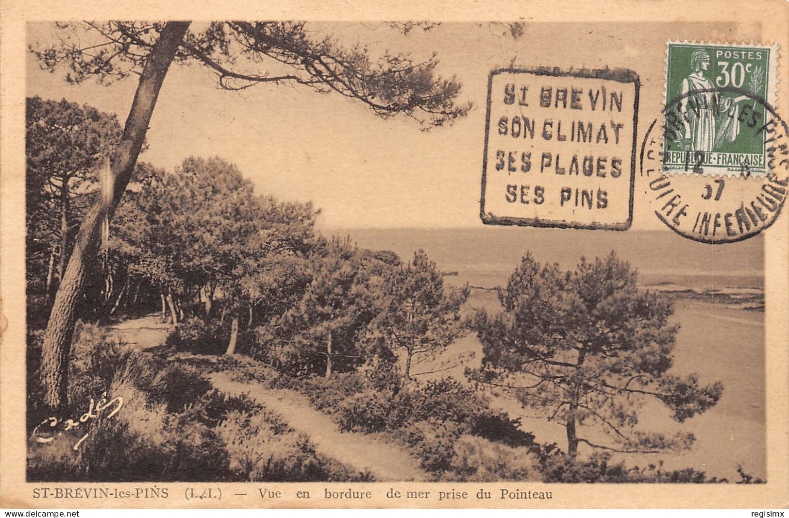 44-SAINT BREVIN LES PINS-N°T1166-E/0037 - Saint-Brevin-les-Pins