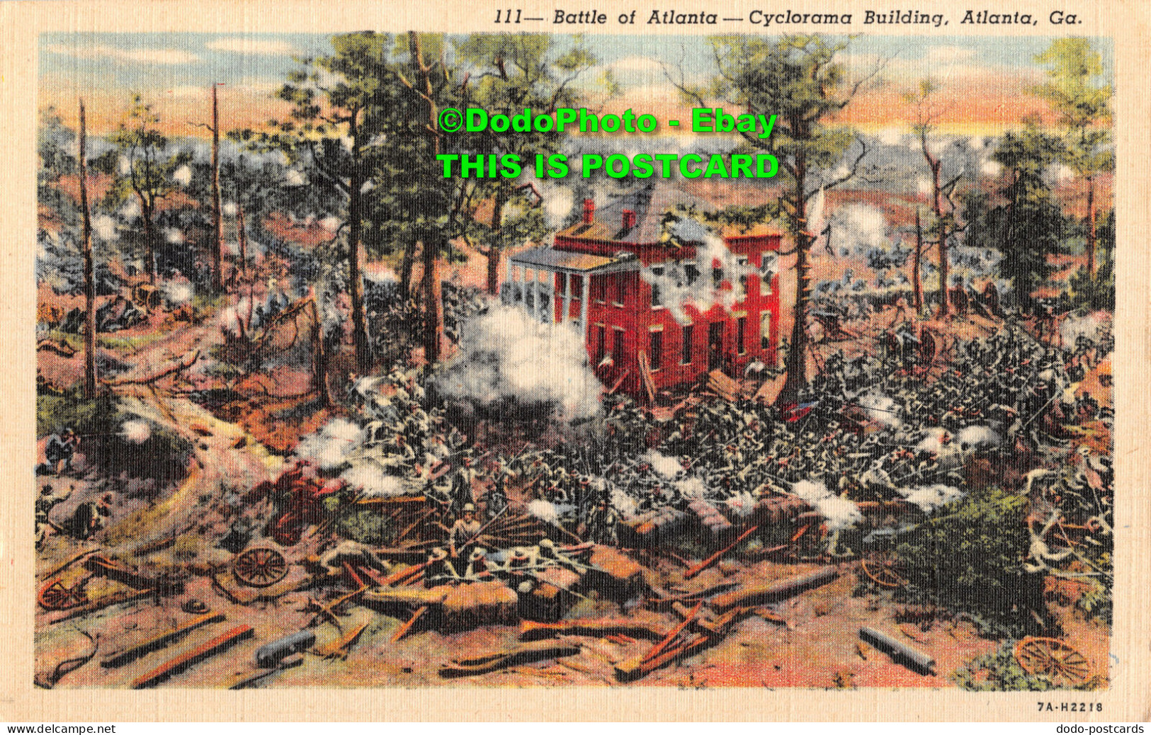 R346017 Ca. Atlanta. Battle Of Atlanta. Cyclorama Building. R. And R. News Co. G - Monde