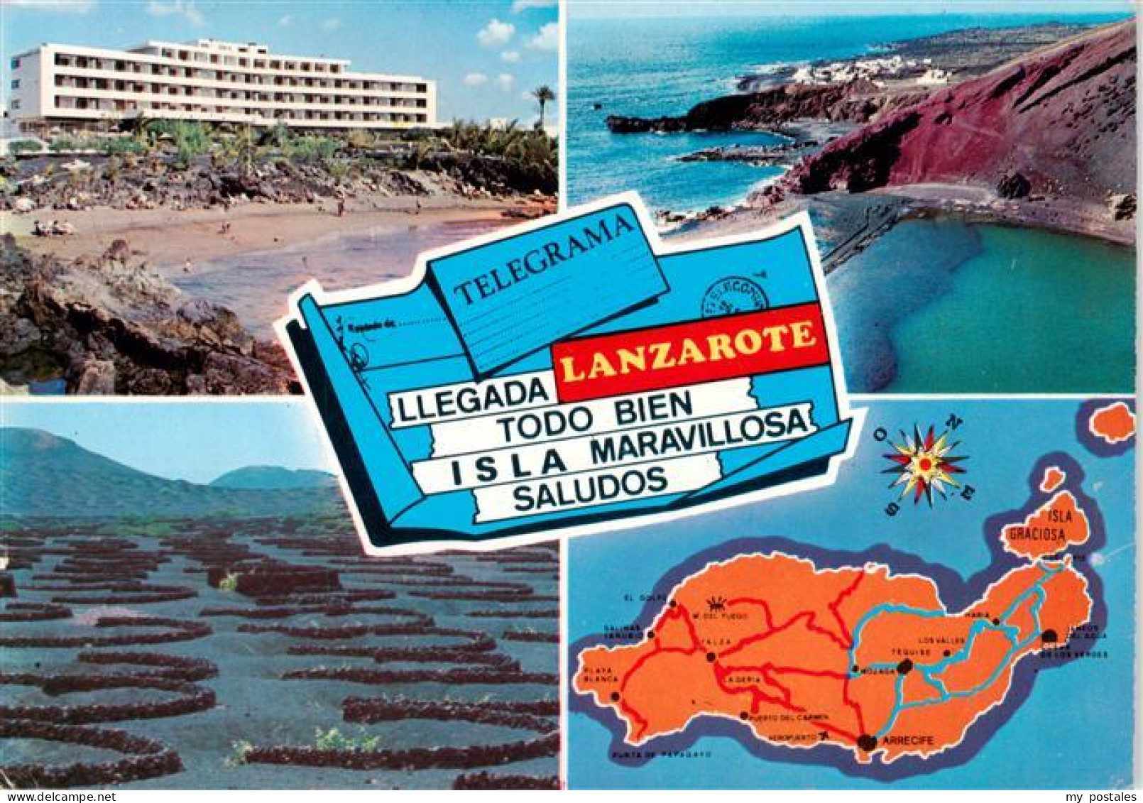 73945725 Lanzarote_Kanarische Inseln_ES Isla De Los Volcanes - Other & Unclassified