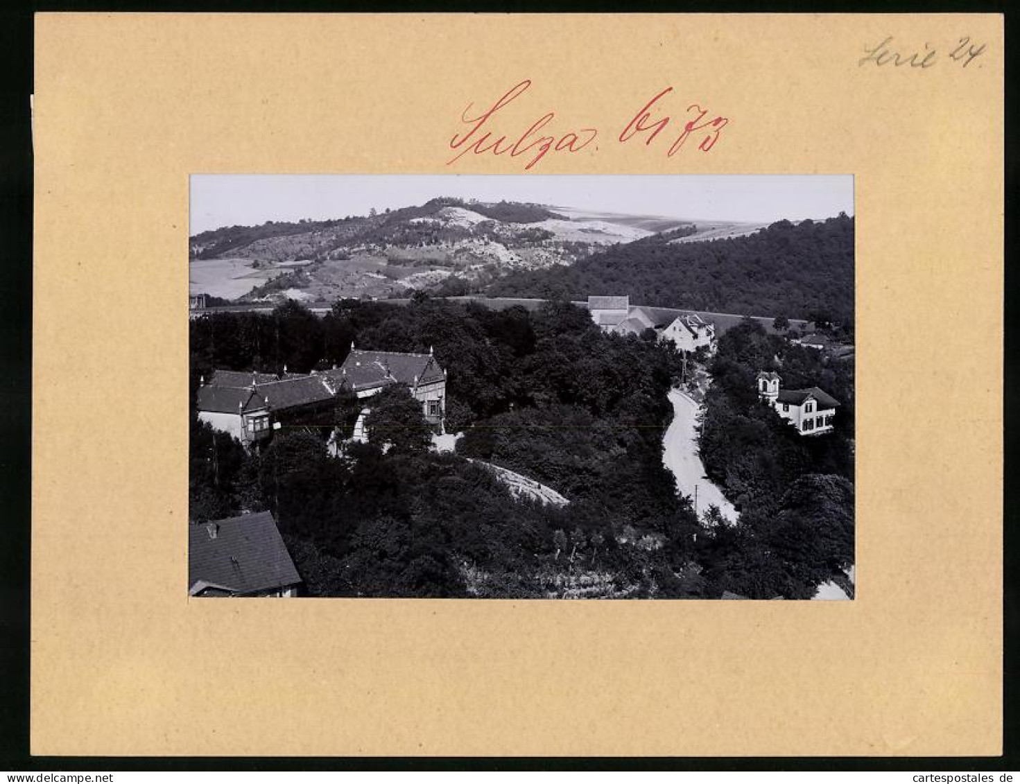 Fotografie Brück & Sohn Meissen, Ansicht Bad Sulza, Blick Auf Das Hotel Kurhaus  - Places