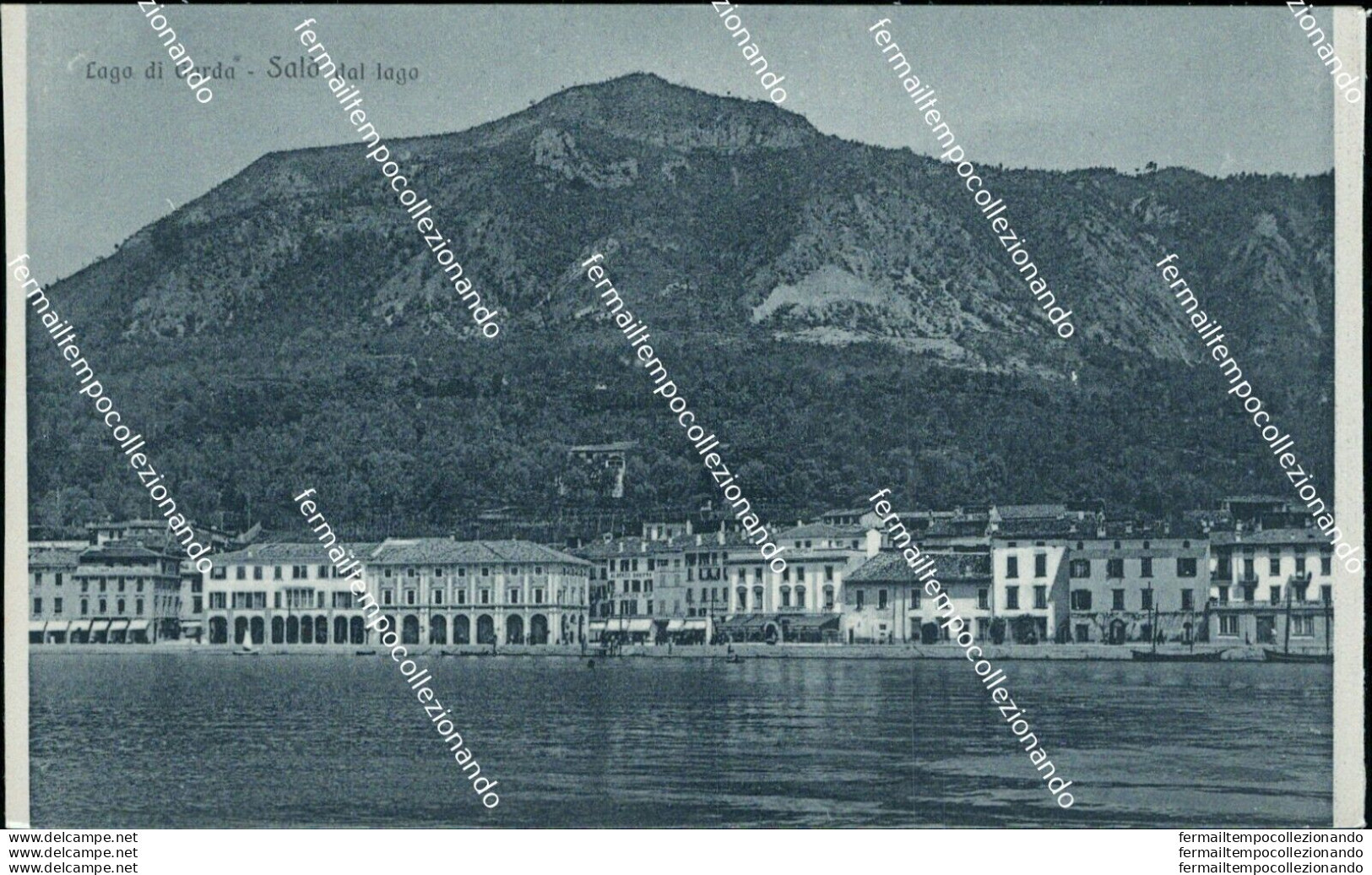 Bs22 Cartolina Lago Di Garda Salo' Dal Lago Provincia Di Brescia Lombardia - Brescia